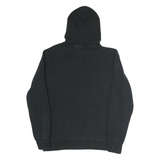 PUMA Mens Black Hoodie M Cotton Pullover Logo Sweatshirt Casual