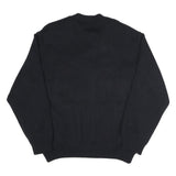 BREIDHOF Mens Black Button Cotton Blend Cardigan Jacket L Knit Classic Fit