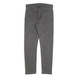 LEVI'S 512 Tapered Mens Jeans Grey Slim Denim Light W29 L30 Stylish Zip Cotton