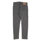 LEVI'S 512 Tapered Mens Jeans Grey Slim Denim Light W29 L30 Stylish Zip Cotton