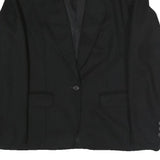 PENDLETON Womens Black Classic Jacket M Polyester Blend Button Closure Tailored