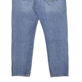 LEVI'S 501CT Mens Jeans Blue Slim Straight Denim Medium W34 L27 Distressed