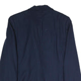 PENDLETON Womens Navy Wool Classic Jacket UK 10 Button Plain Elegant Tailored