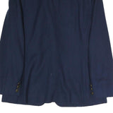 PENDLETON Womens Navy Wool Classic Jacket UK 10 Button Plain Elegant Tailored