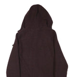 JACK WOLFSKIN Womens Maroon & Brown Outdoor Jacket UK 10 Polyester Blend Button