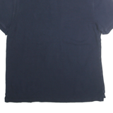 NAUTICA Mens Blue Short Sleeve Classic Fit Cotton Polo Shirt L