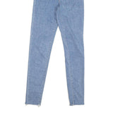 LEVI'S Womens Jeans Blue Slim Skinny Denim Light W26 L29 Zip