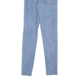 LEVI'S Womens Jeans Blue Slim Skinny Denim Light W26 L29 Zip