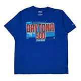 Daytona 500 Fanatics Nascar T-Shirt - 2XL Blue Cotton
