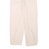 LEVI'S Womens Cotton Blend Cream Relaxed Straight Trousers W24 L24 Casual