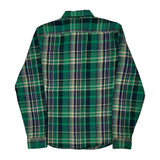 Levis Checked Flannel Shirt - Large Green Cotton