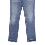 LEVI'S 511 Slim Mens Jeans Blue Slim Straight Denim Medium W31 L32 Stylish