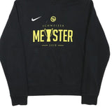 NIKE Mens Black Schweizer Meister 2018 Cotton Blend Pullover Hoodie M Sportswear