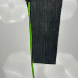 Regal Wide Leg Jeans - 34W 27L Dark Wash Denim