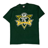 Green Bay Packers Fruit Of The Loom Football T-Shirt - XL Green Cotton