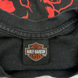 Motorcycles Harley Davidson Graphic T-Shirt - XL Black Cotton