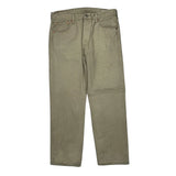 501 Levis Jeans - 33W 30L Beige Cotton