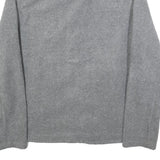 TOMMY HILFIGER Mens Grey & Navy Casual Zip Jacket M Polyester Plain Lightweight