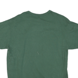 MAJESTIC Mens Green Green Bay Packers Graphic T-Shirt L Short Sleeve Crew Neck