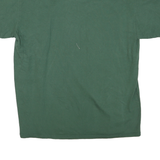 MAJESTIC Mens Green Green Bay Packers Graphic T-Shirt L Short Sleeve Crew Neck