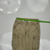 Carhartt Cargo Trousers - 32W 30L Beige Cotton