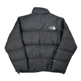 700 Fill The North Face Puffer - Large Black Nylon