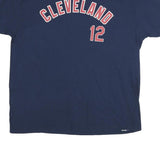GENUINE MERCHANDISE Mens Blue Cleveland 12 Graphic T-Shirt XL Short Sleeve Crew