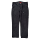 Dickies Jeans - 33W 29L Black Cotton Blend