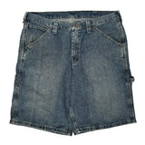 Wrangler Carpenter Shorts - 36W 10L Blue Cotton