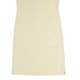 LACOSTE Womens Beige Cotton Blend Sleeveless Day Dress Size M Casual Summer Fit