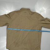Pacific Gas And Electric Company Carhartt Shirt - XL Khaki Cotton