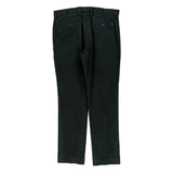 Polo By Ralph Lauren Slim Fit Trousers - 32W 30L Black Cotton