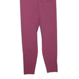 NIKE Womens Joggers Pink Slim Skinny S W24 L26 Activewear Leggings