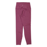 NIKE Womens Joggers Pink Slim Skinny S W24 L26 Activewear Leggings