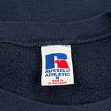 Russell Athletic Sweatshirt - Medium Navy Cotton