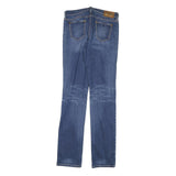 GUESS Womens Blue Regular Fit Denim Jeans W29 L33 Classic Zip Cotton Blend