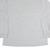ALSTYLE APPAREL & ACTIVEWEAR Mens Grey NFL Super Bowl Champions Long Sleeve Crew
