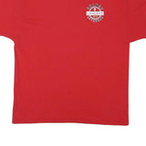 CHAMPION Mens Red Orange Lancers Graphic T-Shirt XL Short Sleeve Crew Neck