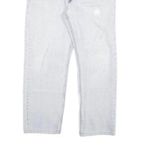 LEVI'S 505 Mens Jeans Blue Regular Straight Denim Light W32 L27 Classic Fit Zip