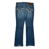 Big Star Boot Cut Jeans - 32W UK 10 Blue Denim