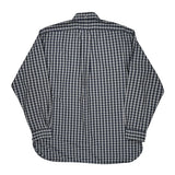 Ralph Lauren Checked Shirt - Large Blue Cotton Blend