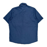Reliable Equipment Carhartt Short Sleeve Shirt - Large Blue Cotton