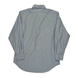 Polo By Ralph Lauren Striped Shirt - Medium Blue Cotton