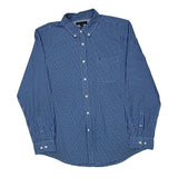 Tommy Hilfiger Checked Shirt - XL Blue Cotton