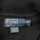 Polo By Ralph Lauren 1/4 Zip - Small Black Cotton