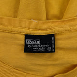 Polo By Ralph Lauren T-Shirt - Medium Yellow Cotton