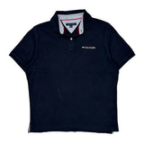 Tommy Hilfiger Polo Shirt - Small Navy Cotton
