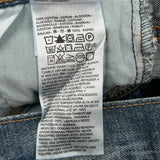 Levis 527 Boot Cut Jeans - 30W 31L Blue Cotton