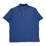 Polo By Ralph Lauren Polo Shirt - Large Blue Cotton