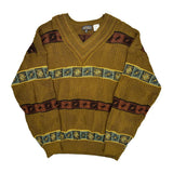 Bugatchi Sweater - Large Multicoloured Acrylic
